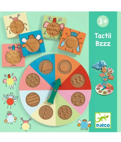 Djeco-Kitapintó- Tactil Bzzz 8259