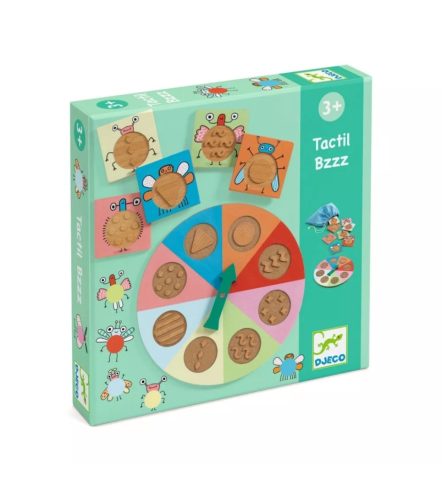 Djeco-Kitapintó- Tactil Bzzz 8259