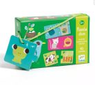 Djeco-Puzzle duo - Ki hol lakik? 8164