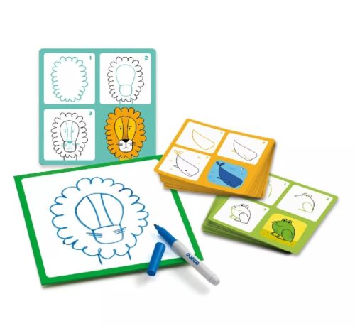 Djeco-Rajzolás lépésről lépésre 8319