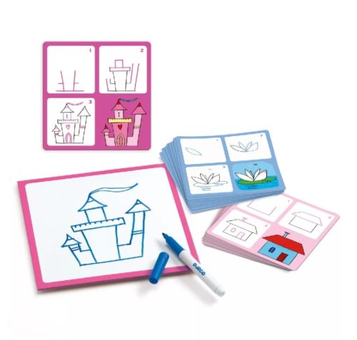 Djeco-Rajzolás lépésről lépésre 8320