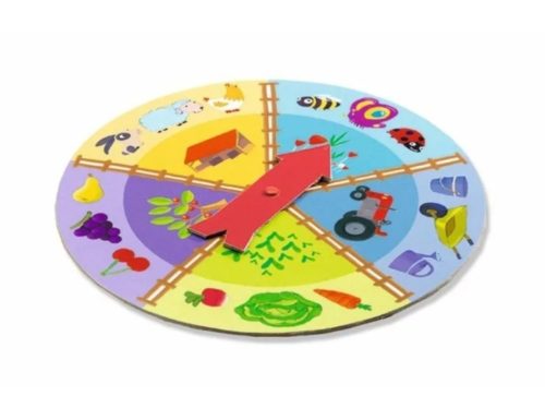 Djeco-Forma kitapintó-Tactilo lotto,farm 8135