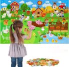 Élet a farmon nagyméretű filctábla