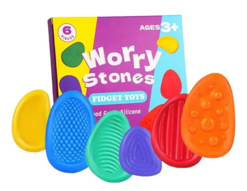 Érzékszervi, tapintást-szorongást oldó szilikonos játék (FJ)