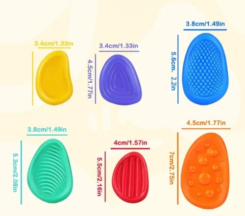 Érzékszervi, tapintást-szorongást oldó szilikonos játék (FJ)