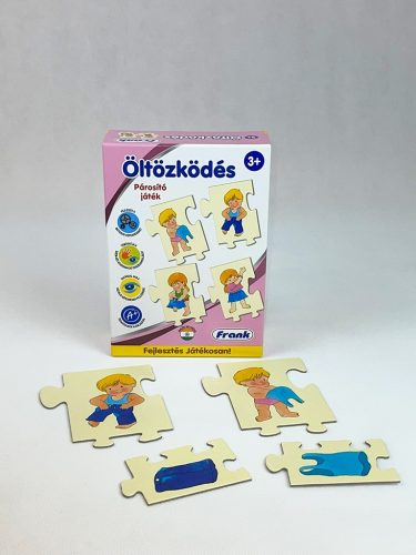 Frank-Öltözködés-párosito játék