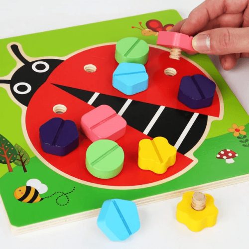 Katica - csavarozós játék  (FJ)