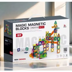 Mágneses építőjáték 126 db-os