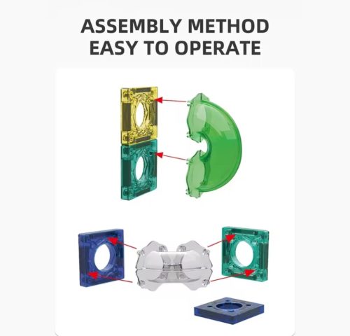 Mágneses építőjáték 126 db-os