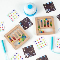 Mágneses golyók-társasjáték (FJ)