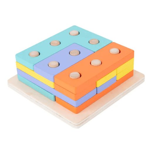Montessori 3in1-ben oktató játék  (FJ)