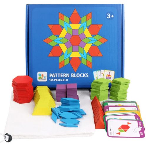 Montessori fa építőkészlet  (FJ)