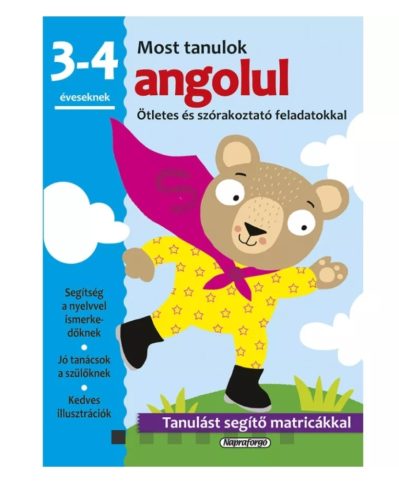 Most tanulok angolul- 3-4 éveseknek