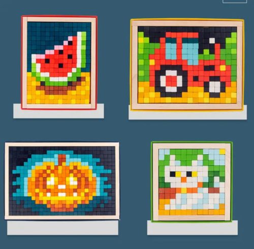 Mozaik kirakó-Járművek  (FJ)