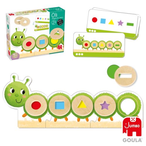 Oli, a formás-színes százlábú-Goula