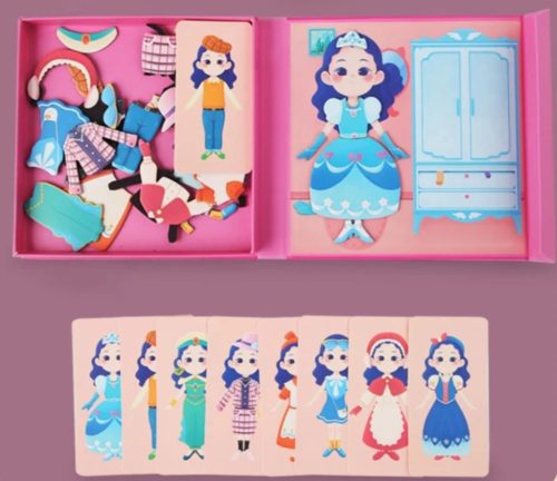 Öltöztetős kreatív játék  (FJ)