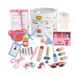 Orvosi szett tároló vödörben  (FJ)