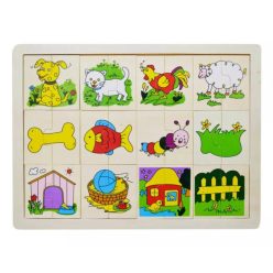 Puzzle-felezős ( állatok)