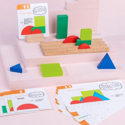 Térbeli kirakó - geometriai  (FJ)