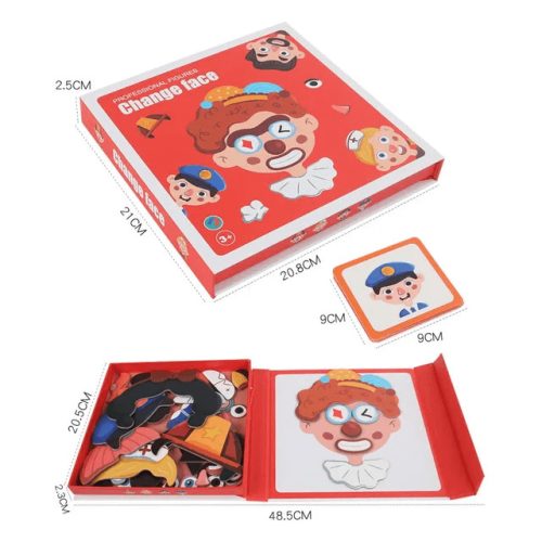 Vicces mágneses arcok  (FJ)